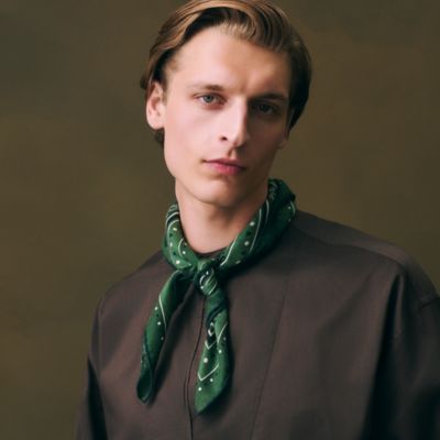 Roaaaaar! Bandana scarf 65 | Hermès Canada